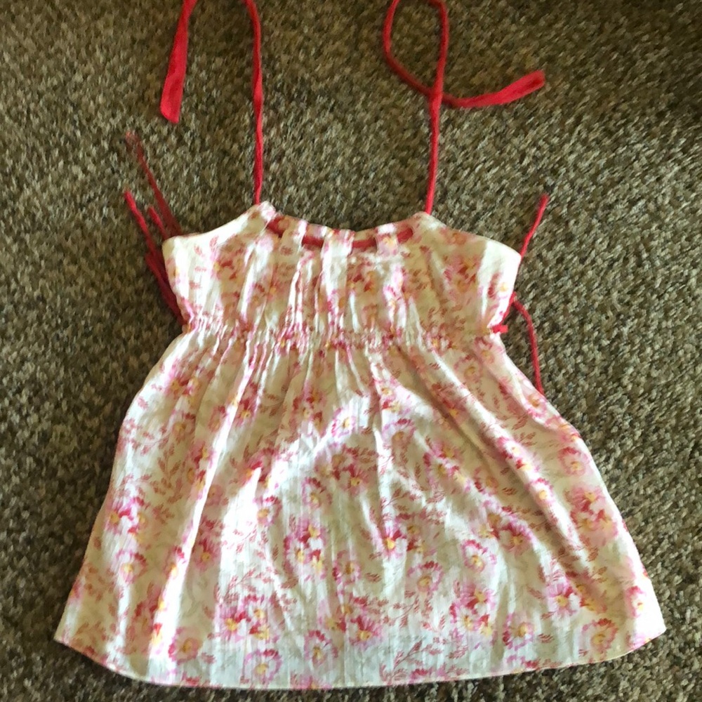 Guess floral halter top